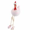 Garden Decoration Ceramic Chicken Hilde Decoration Animal Figurine Ornament for Home Decorative