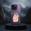 H-Хачикудзи Маёи Милый чехол для телефона iPhone17,16,15,14,13,12,11 Plus,Pro Max Черный Конфетный серебристый чехол для телефона