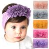 Chiffon Flower Baby Headbands For Girls Newborn Infant Baby Turban Hair Band Princess Haarband