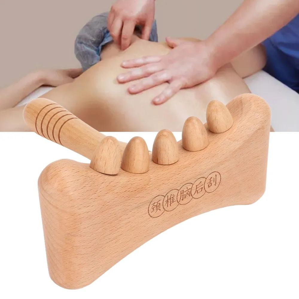 Деревянный массажер серии молоток постукивание массажная палочка задняя часть ног скребковая доска
