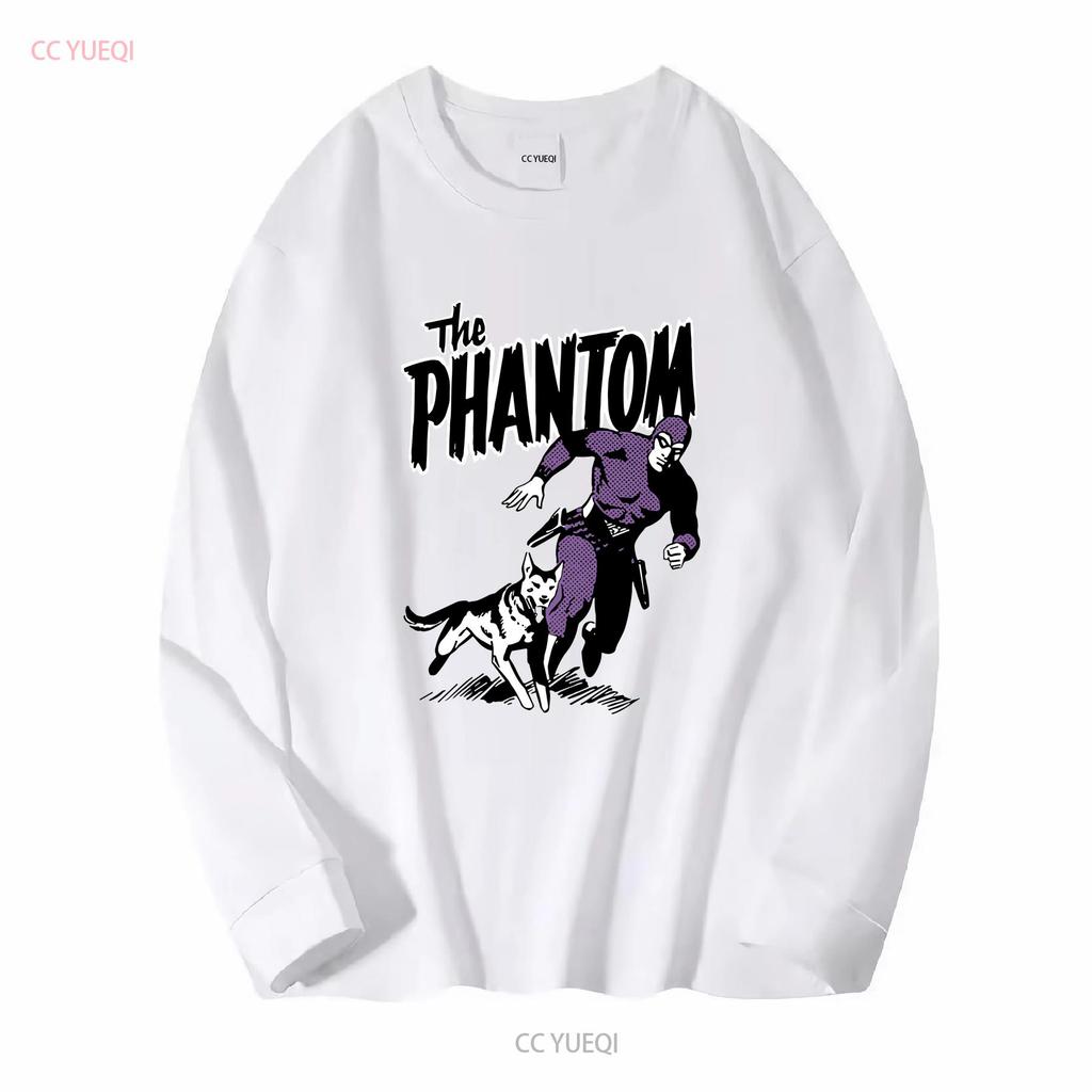 Официально лицензированная мужская футболка The Phantom Devil Размеры S-XXL с длинным или коротким рукавом винтажная стирка повседневная мягкая с принтом