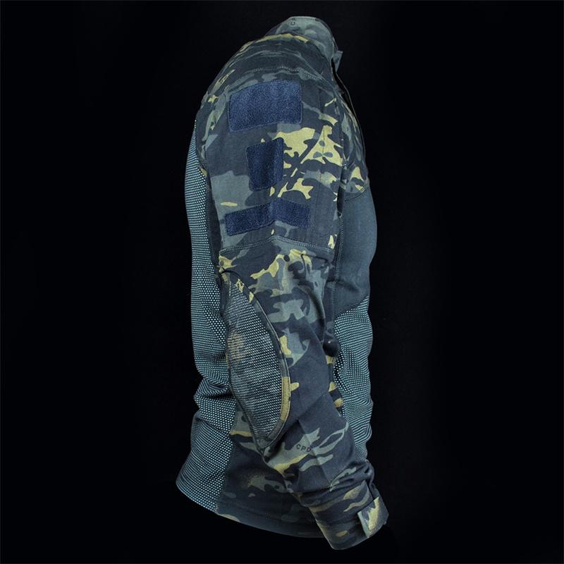 Мужская футболка с длинным рукавом, камуфляжная армейская футболка для спортзала, одежда для солдат, униформа для страйкбола