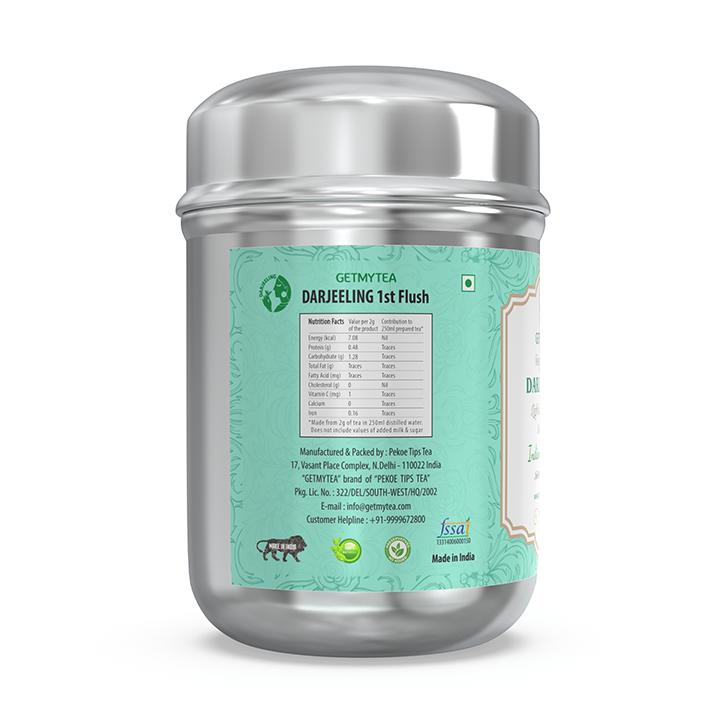 First Harvest Darjeeling Tea (100 G), Darjeeling Light & Fragrant 1st Flush, Getmytea