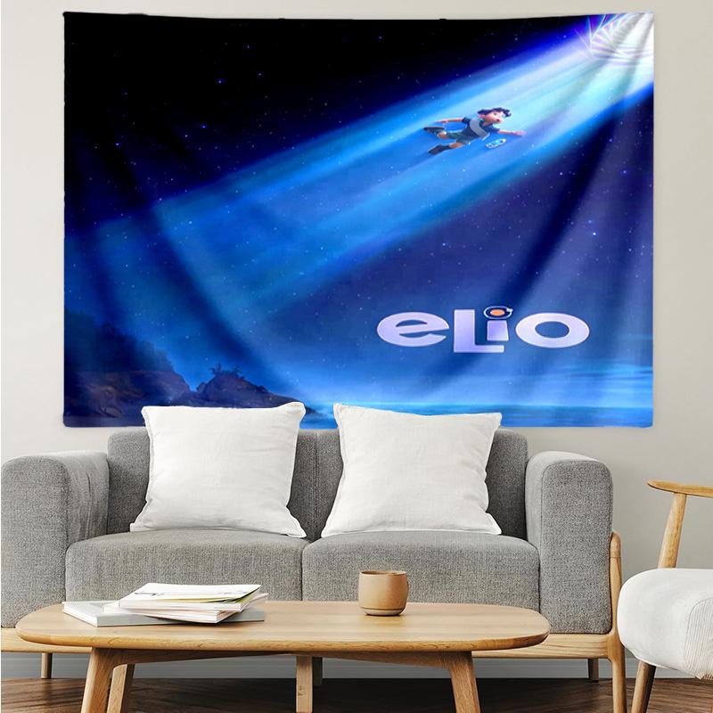 Elio Ooooo & Glordon Tapestry for Bedroom Aesthetic Classroom Tapestries Wall Hanging for Living Room Dorm Office,Ideal Creative Gift