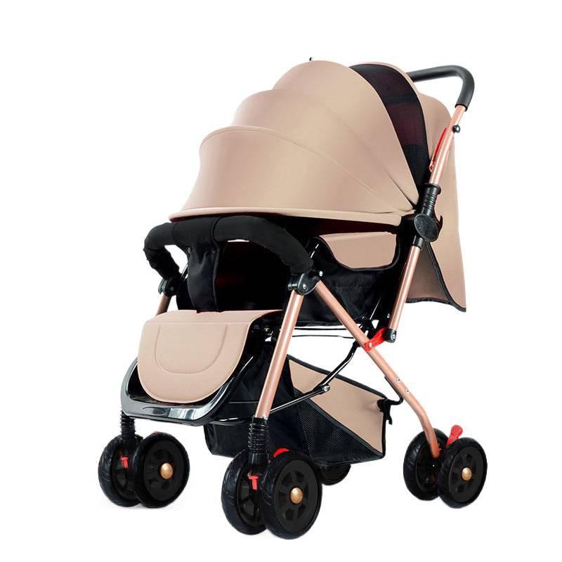 Роскошная Легкая Детская Коляска Для Легких Прогулок На Открытом Воздухе С Функциями Конвертируемого Сиденья