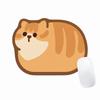Thickened Wrist Rest Mousepad Cute Cat Computer Desk Mat Comfortable Cat Mouse Pad  Dormitory Use