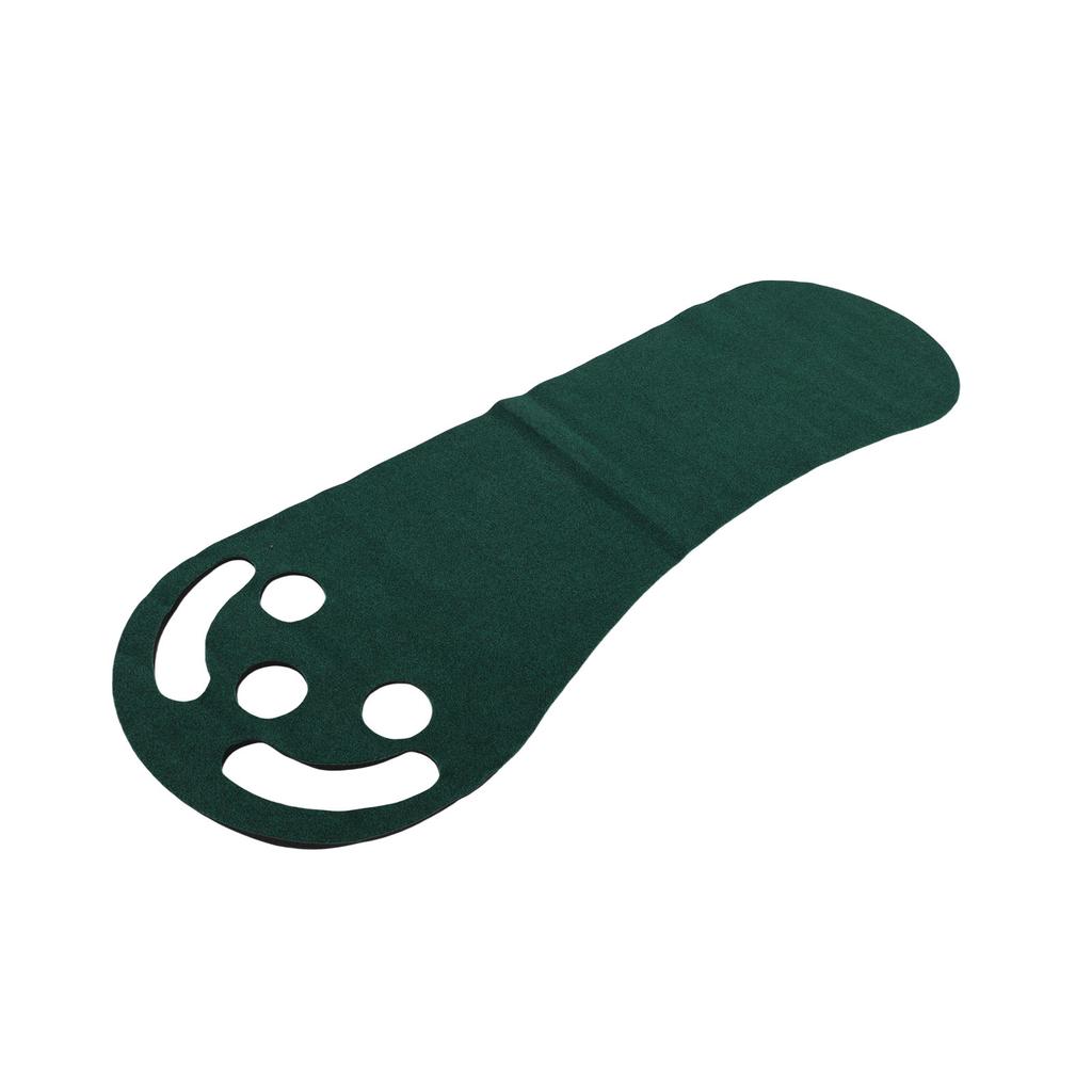 Putting Green Sponge Rubber 3 Hole Anti Slip Putting Mat Indoor Training Aid for Indoor Outdoor Game Practice