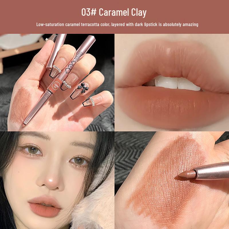 MK Waterproof Long-Lasting Matte Rotating Lip Liner & Lipstick Pen