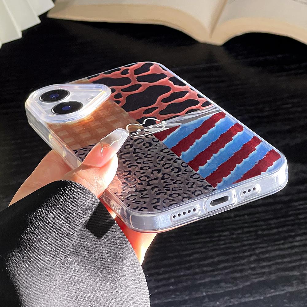 Чехол для телефона iPhone 11 13 16 Pro Max iPhone 14 15 Pro Max 12 13 Pro Max 16 Plus 13 Pro 14 Pro Glacier Pattern Высококачественный цвет