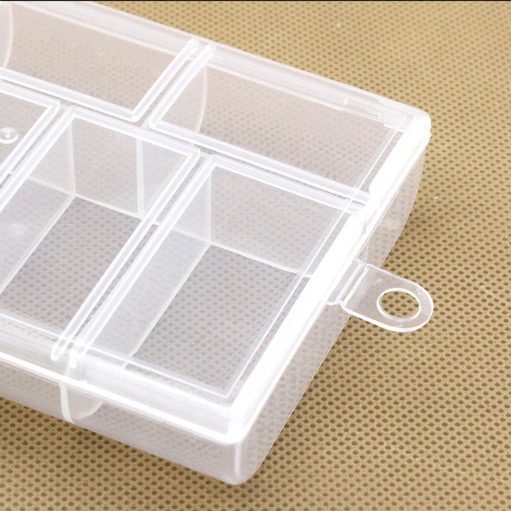 Многоцелевой пластиковый бокс для хранения монет, конфетницы, таблетница, органайзер для ювелирных изделий