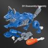 Parent-Child Mechanical Dog Assembled Disassembly Toy: Hands-on Educational Brain-Building Set for Kids
