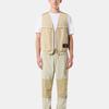 Stone Island FW24 Logo Letter Zip Casual Vest Unisex vest Off-White 8115G03M3-V0097
