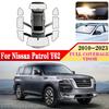 Автомобильные солнцезащитные чехлы на окна с защитой от УФ для Nissan Patrol Y62 Аксессуары Armada Infiniti QX56 QX80 Royale 2010~ Солнцезащитные козырьки на лобовое стекло