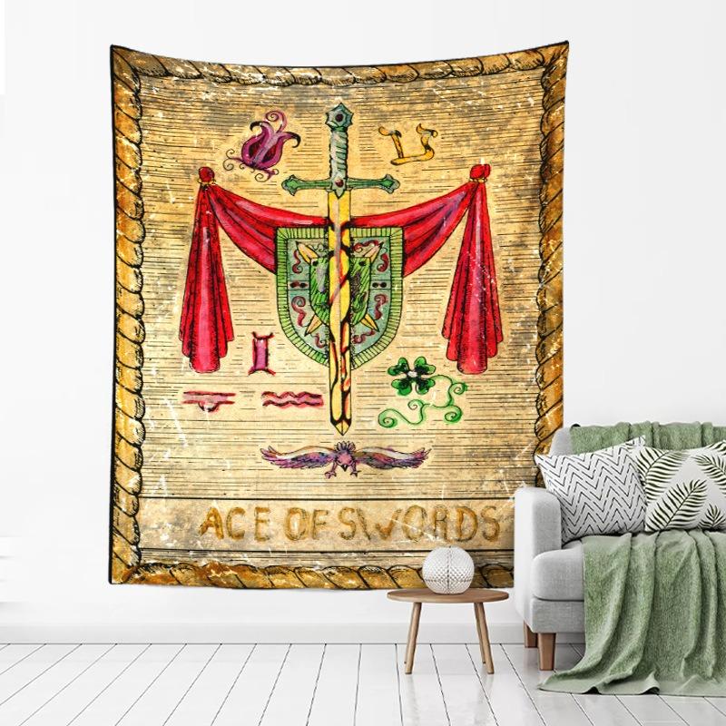 Ретро настенный узор гобелен украшение для дома гобелен офис гостиная гобелен