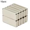 10 шт. 15x6x3 мм N50 суперсильные кубовидные блоки редкоземельный неодимовый магнит на холодильник