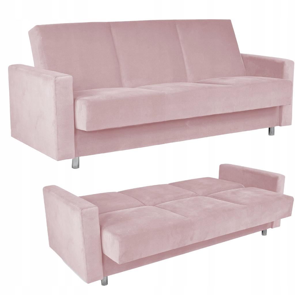 Sofa Sofa Alicja Sofa Bed Bonell Bed Family Furniture Pink