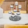 Acrylic Display Riser for Mini Rings, 7-animal Stands Figures And Desserts