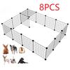 Classic DIY Pet Cat Cage Large Indoor Large Indoor House Outdoor Large Cat House Villa Multi Door & Window Folding Detachable Large Hous