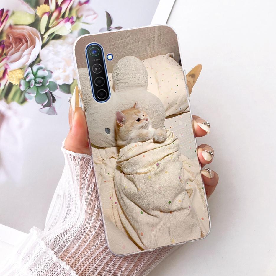 For Realme X2 Case Realme XT RMX1921 Luxury Butterfly Tree Painted Cover Soft Slim Phone Cases For Realme X2 Pro RealmeXT Fundas