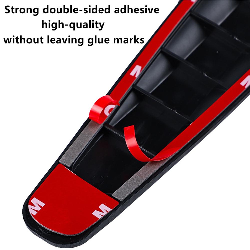 2Pcs Car Bumper Protector Strip Guard Corner Body Protection Strips Scratch Protector Anti-collision Stikcer Auto
