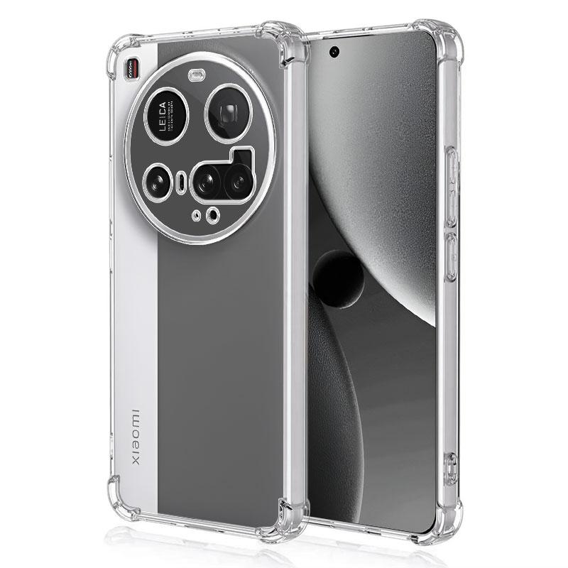 Для Xiaomi 15 Ultra Mi 15Pro Чехол Прозрачный Противоударный Подушка безопасности ТПУ Силиконовый Мягкий Чехол для телефона Для Xiaomi 15 Pro Задняя крышка Fundas