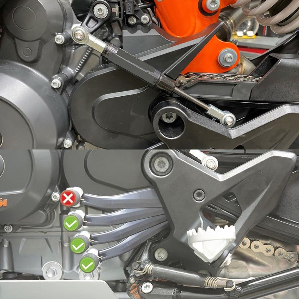 For KTM790 Adventure KTM890 Adventure KTM 790 890 ADV 790 890 2021 CNC Motorcycle transmission shift lever Adjustable Linkage