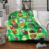Plants Vs. Zombies Blanket Durable Comfort Great for Bedding Couch Office Chair Four Seasons Multipurpose Modern