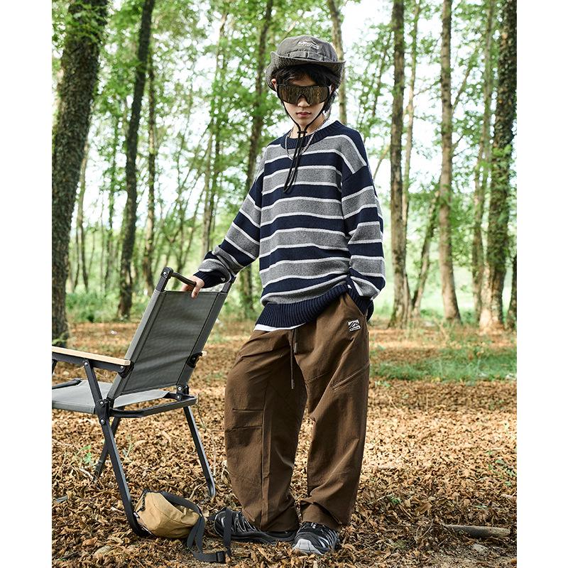 Премиальный трикотажный свитер с высокой эластичностью для мальчиков