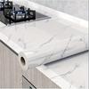 80cm Marble PVC Wallpaper – Waterproof, Self-Adhesive Vinyl Film for Kitchen, Bathroom, Furniture & Walls