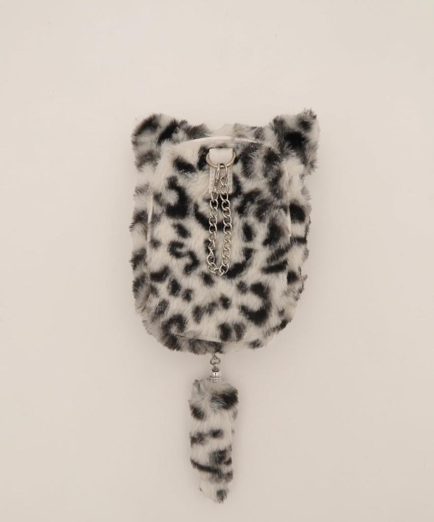 Cat Plush Pouch Perfect for Fandom Clear Size Pattern 3 [WEGO] - Activities, Cute, Girly, Pouch, Decoration, Gift, Present, Women's, F,