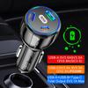 5 Port 75W USB Car Chargers Type C Car Charger Fast Charging PD QC3.0 Phone Charger In Car For iPhone Xiaomi Huawei Samsung