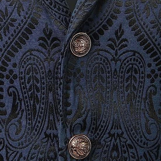 Мужской жилет Формальный деловой стиль Ретро Slim Fit сплошной цвет с отложным воротником однобортный без рукавов на пуговицах мягкий жилет для свадебной вечеринки жениха