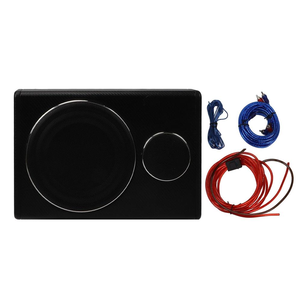 Ультратонкий автомобильный сабвуфер, экономящий место, 800 Вт, 4 Ом, активный большой автомобильный сабвуфер для погружения в музыку