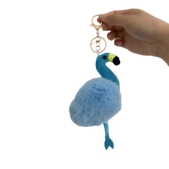 Плюшевый брелок с изображением птицы, розовый/синий, кукла-птица, плюшевый подвесной орнамент, мягкая милая плюшевая кукла-животное