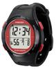 Yamasa Watch Pedometer DEMPA MANPO Black X Red TM-510BR