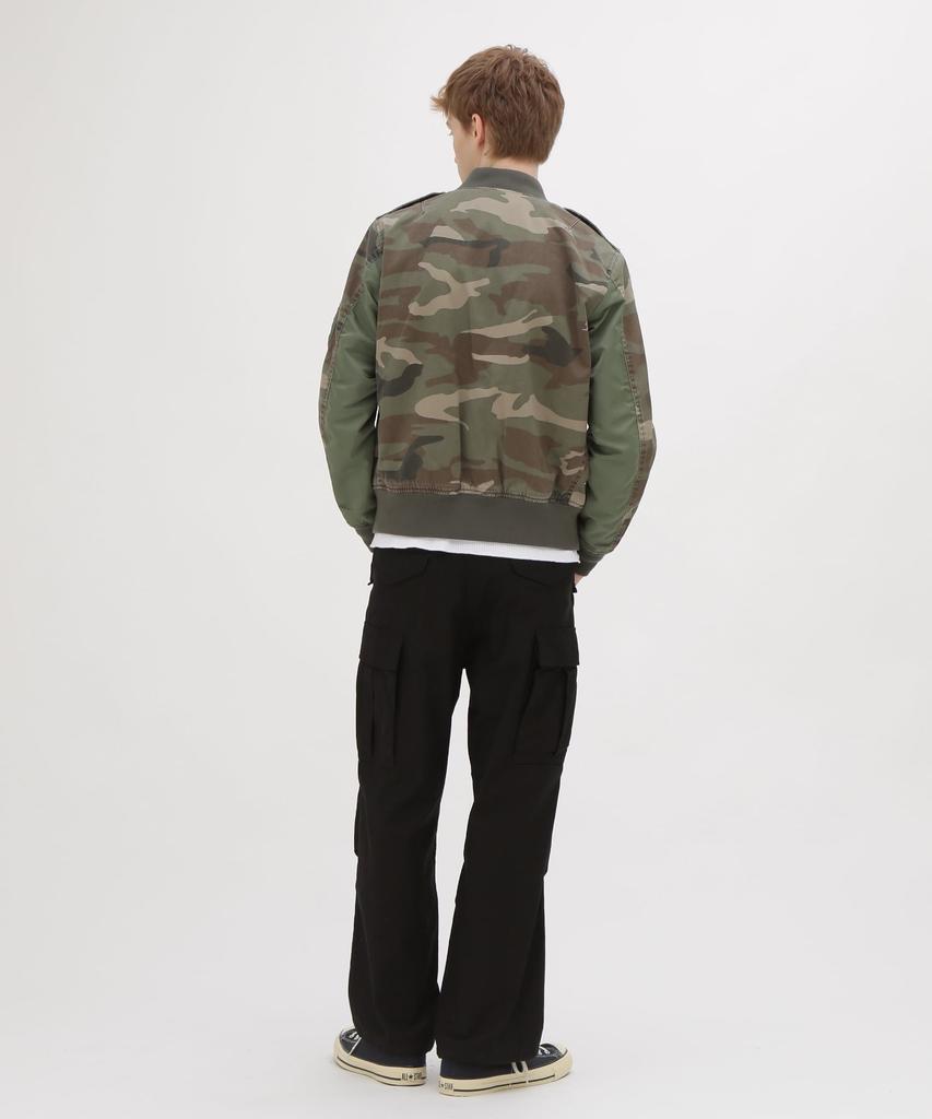 AVIREX WEB&DEPOT Exclusive CAMOUFLAGE L-2B Jacket Men's L 311 Olive Camo 783-5252037