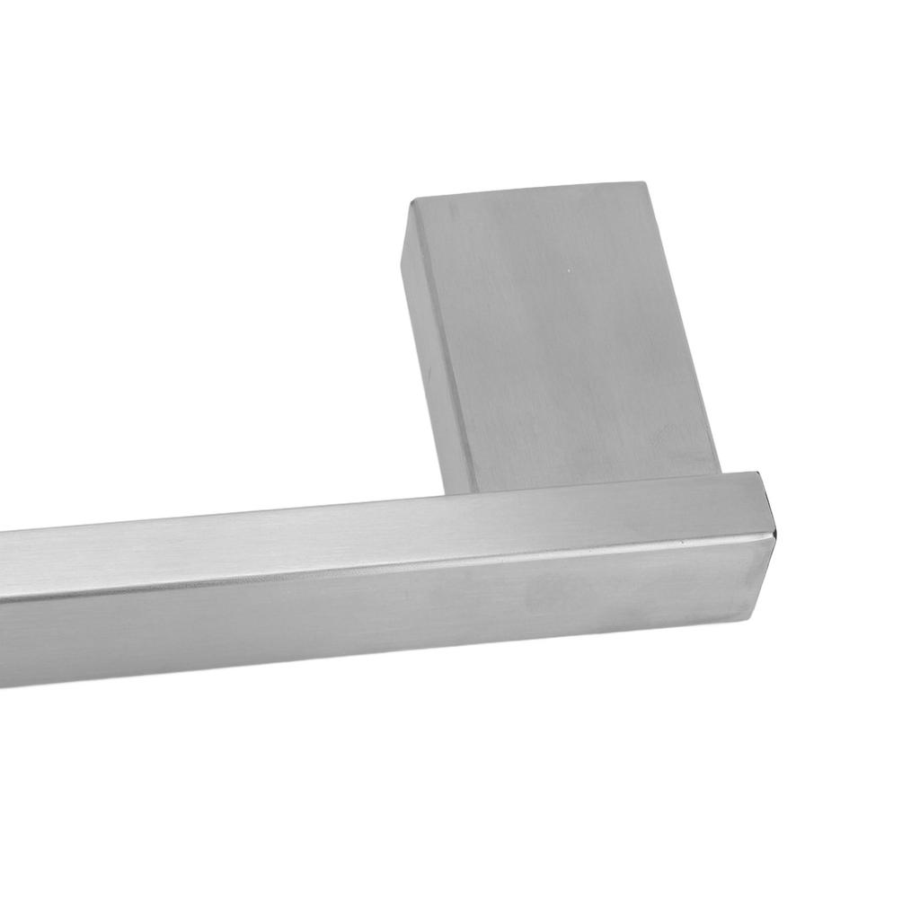 Towel Bar Brushed Chrome Plated 304 Stainless Steel Rust Proof Simple Towel Rod for Bathroom Hotel 400mm   15.75in