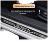Защитные накладки на пороги для Toyota Levin, Camry, Corolla, Avalon
