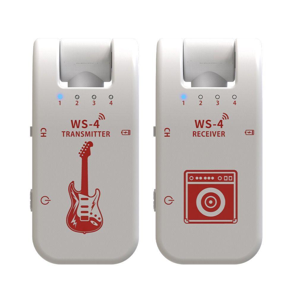 2.4G A8 Wireless Guitar Receiver Set Rotatable Wireless Guitar Adapter Set Wireless Guitar