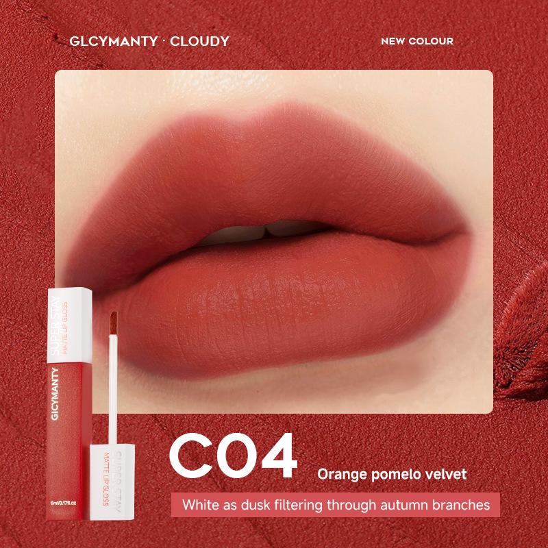 Long Lasting Matte Lip Gloss Waterproof Non-Sticky Cup Liquid Lipstick Daily Lip Makeup
