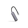 USB Type-C 3.1 Hub Nanocable 10.16.4603- 1xUSB Type-C PD- 1xRJ45- Grey