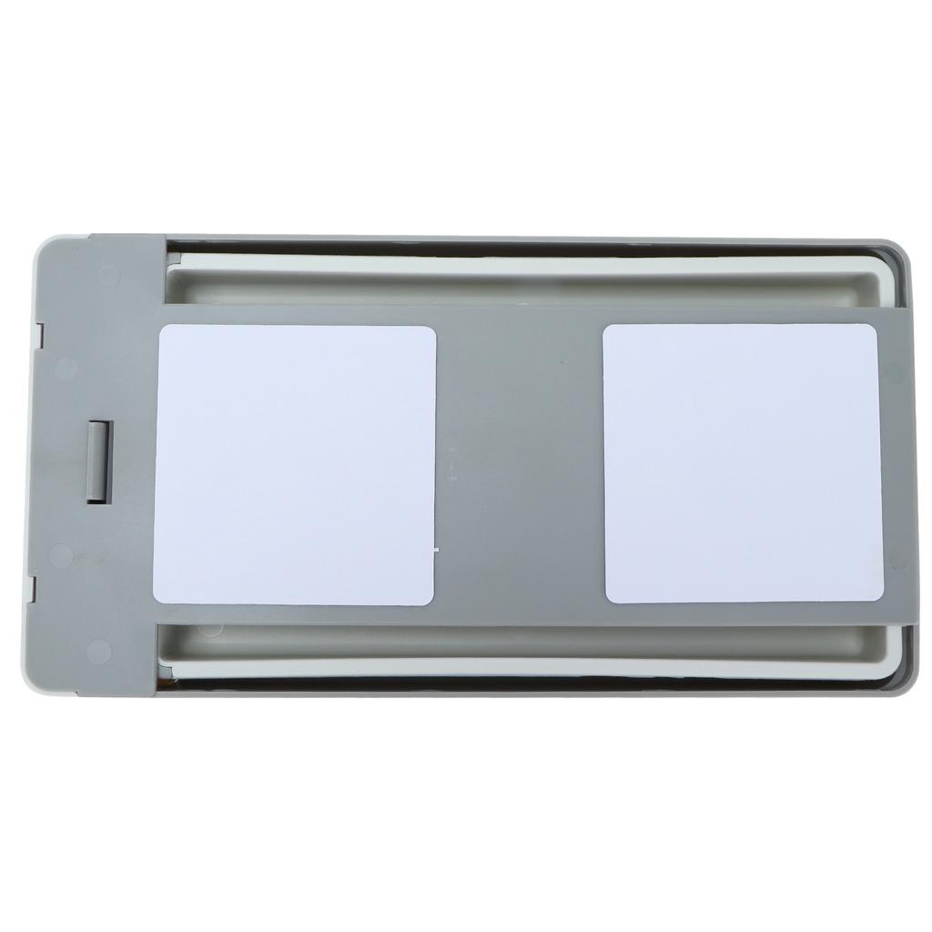 Under Desk Drawer Office School Kitchen Under Desk Storage Box for Pens Keys Makeup Sundries StorageWhite Gray