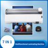 260W 7-in-1 Multifunctional Household Photo Laminator Office Professional A4 Document Laminating Machine