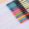 Press Type Neutral Pen Quick-drying Ballpoint Pen Simple Signature Pens  Stationery