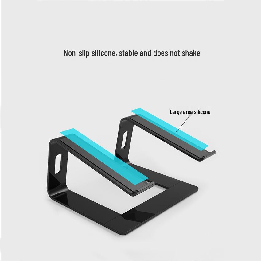 Портативная алюминиевая подставка для ноутбука с теплоотводом для стола