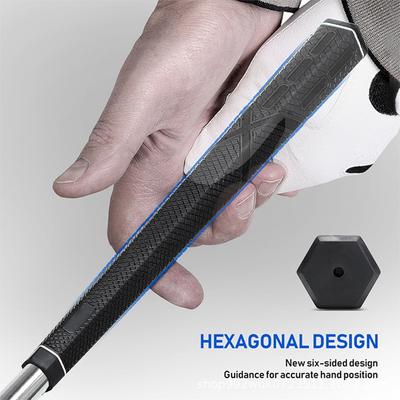 1 шт. Новые резиновые ручки для гольфа Hexagon Golf Putter, ручки для клюшек, защитный чехол для тренировочного оборудования