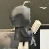 Фигурка Жнеца за чтением, Мини-статуэтка Жнеца из 3D-печати, Милый готический скелет-украшение для книжной полки, Рабочего стола, Полки, Декор для дома на Хэллоуин