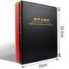 New 60 Paper Money Note Holders Collection Album Book Collecting Storage Black,Red,Blue