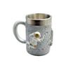 Universe Moon Stars Astronaut In Outer Space 3D Coffee Mug 304 Stainless Steel Liner Cup With Handle Gift For Kids