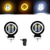 Motorcycle Headlights Round Angel Eye Additional Motorcycle Led Lights Spotlights Auxiliary Fog Lights Motorcycle Accessories